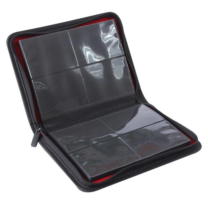 Zippered 9 Pocket Trading Card Album Folder 2