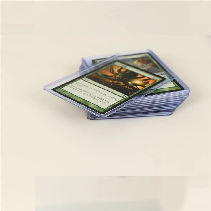 PVC Hard Card Sleeves Game Card