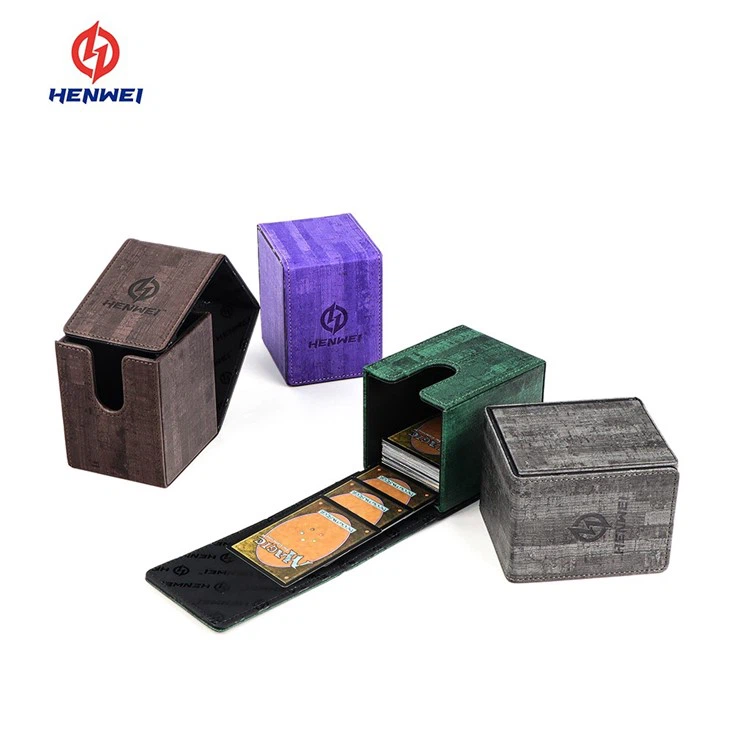 Leather Yugioh Card Storage Box