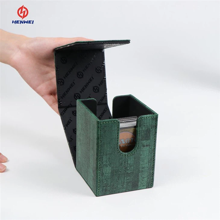 Leather Yugioh Card Storage Box